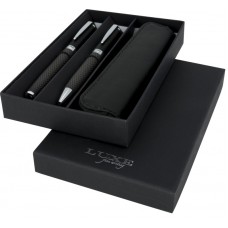 LUXE SET REGALO COPPIA PENNE CARBON REFIL NERO 107110