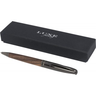 LUXE PENNA A SFERA CON SERBATOIO IN LEGNO LOURE REFIL NERO 107291