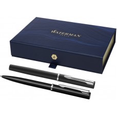 WATERMAN SET PENNA A SFERA E ROLLER ALLURE REFIL NERO 107824