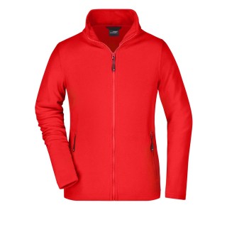 W BASIC FLEECE JACKET 100%P