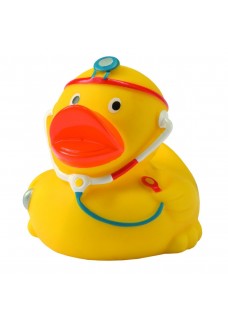 SQUEAKY DUCK, DOCTOR 100%PVC